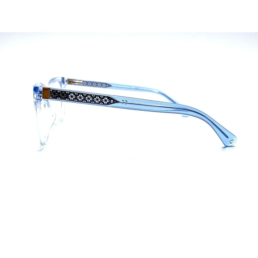 New Kate Blue Clear Cat Eye Frame Eyeglasses Nevaeh PJP 50 17 140